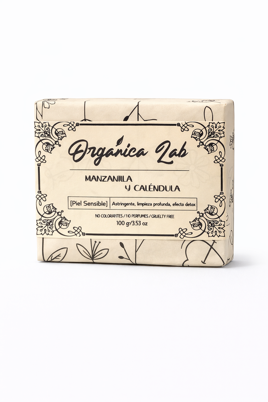 JABÓN DE CALÉNDULA Y MANZANILLA
