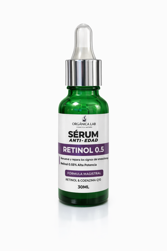 SÈRUM DE RETINOL CON EXTRACTO DE MANZANILLA Y ALOE VERA