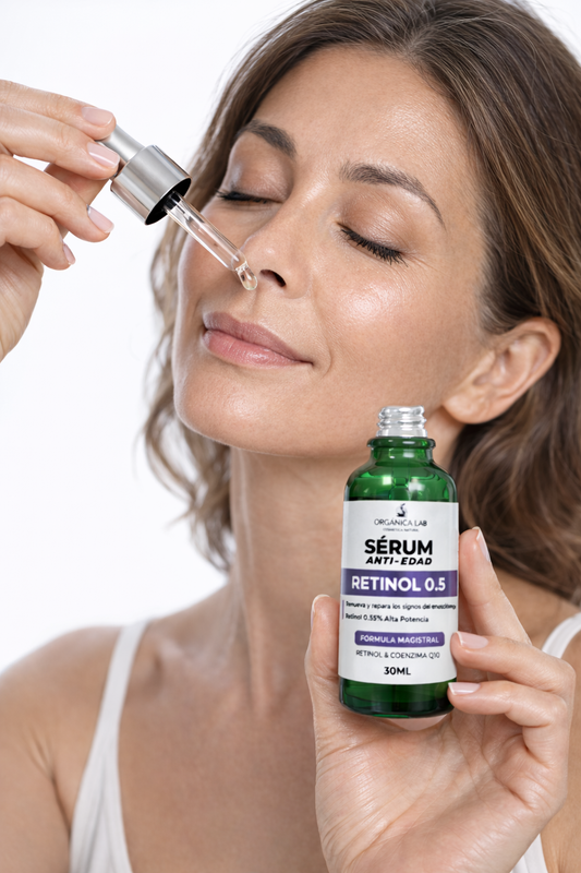 SÈRUM DE RETINOL CON EXTRACTO DE MANZANILLA Y ALOE VERA